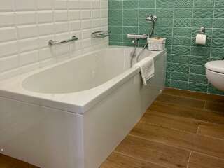 Гостиница Бобровая долина Ижевск Номер стандарт Дабл Воткинск (Астрабат) с 1 двуспальной кроватью (корпус Арт-отель)-6